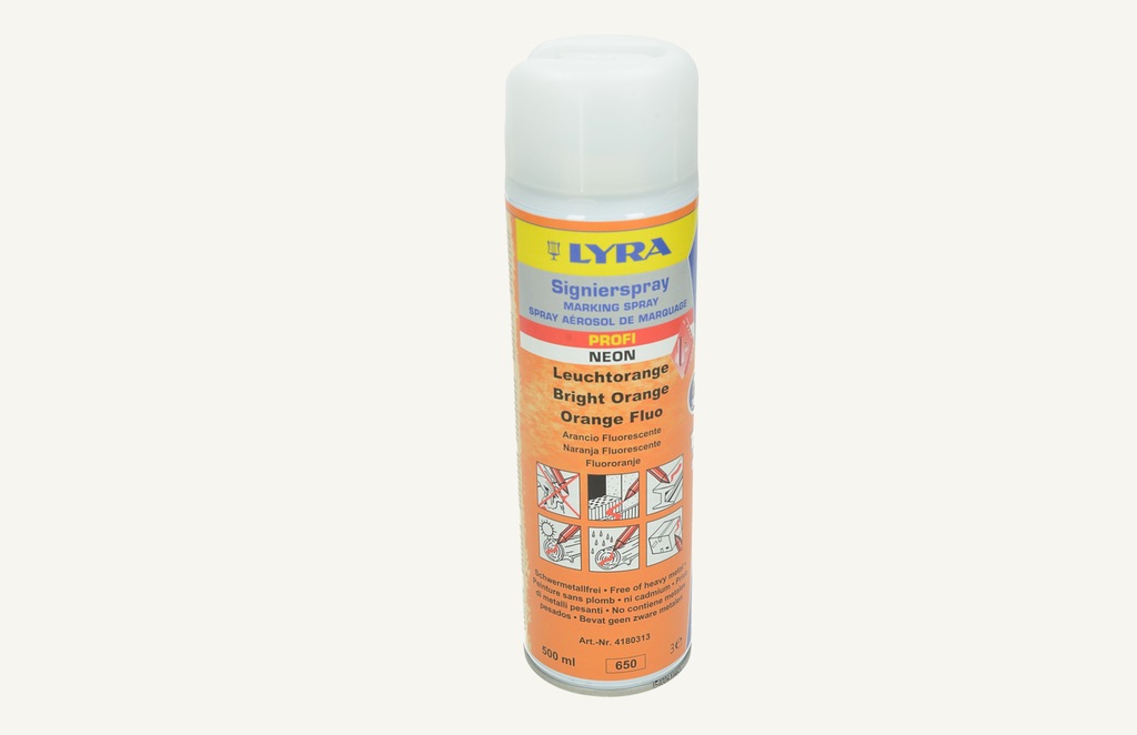 Spray de marquage forestier orange