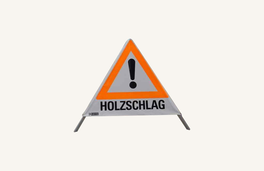 Faltsignal &quot;Holzschlag&quot; 70 cm