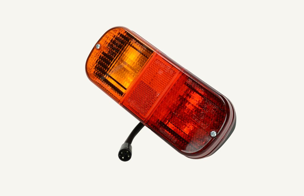 Rear light left 185x75mm Serko