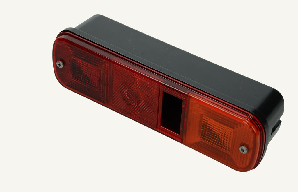 Rear light with cutout Rubbolite 70x240mm