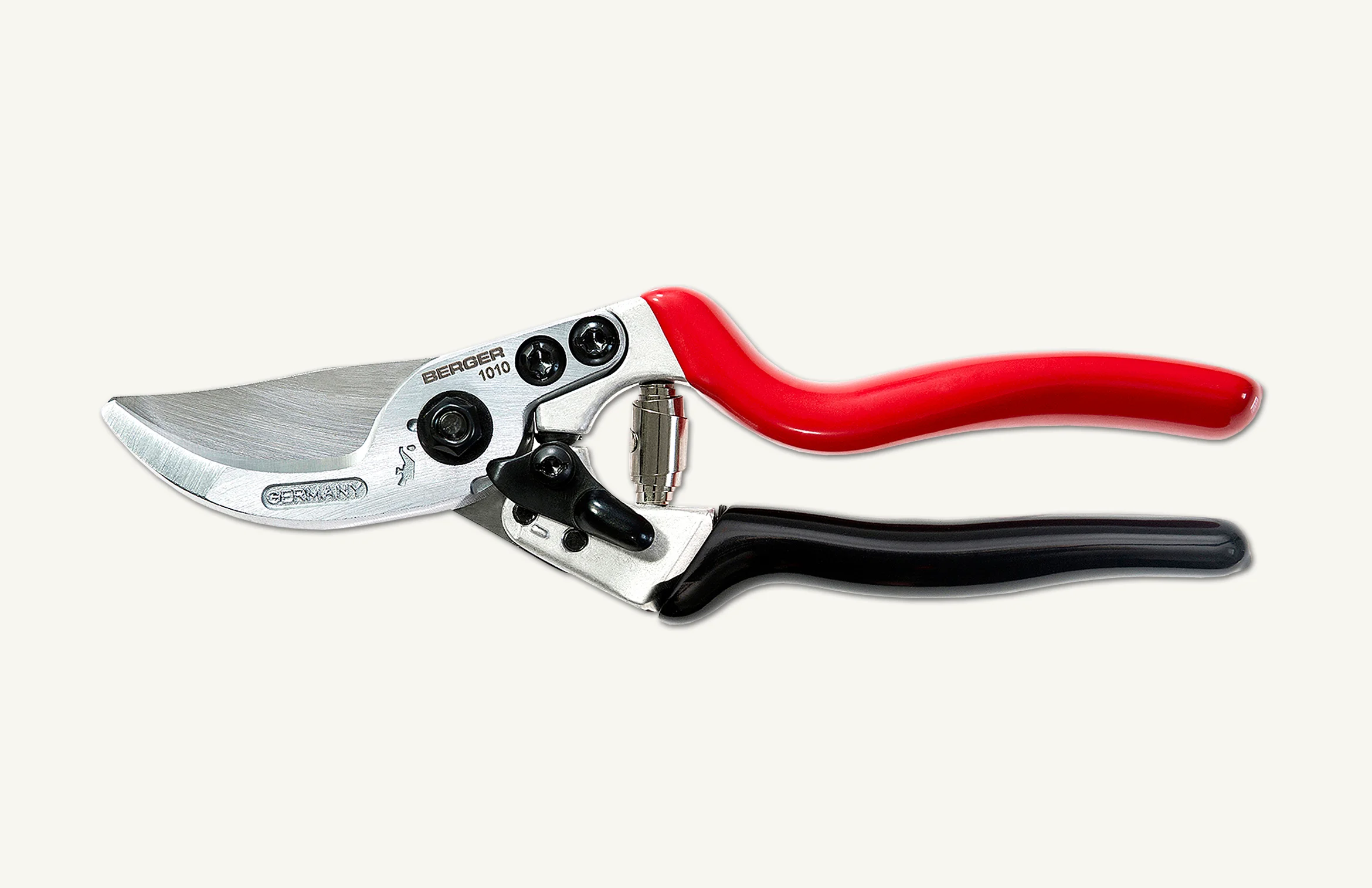 [1068114] Berger Rollgriffschere Aluminium & abgewinkelter Scheidekopf