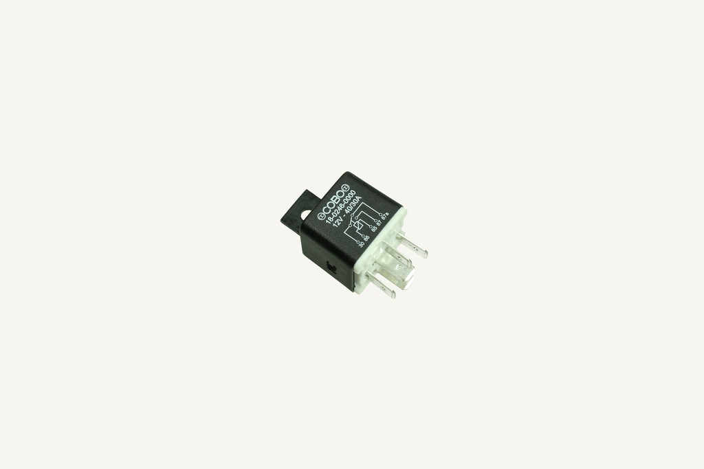 Relais Wechselkontakt  12V 40/30A Cobo