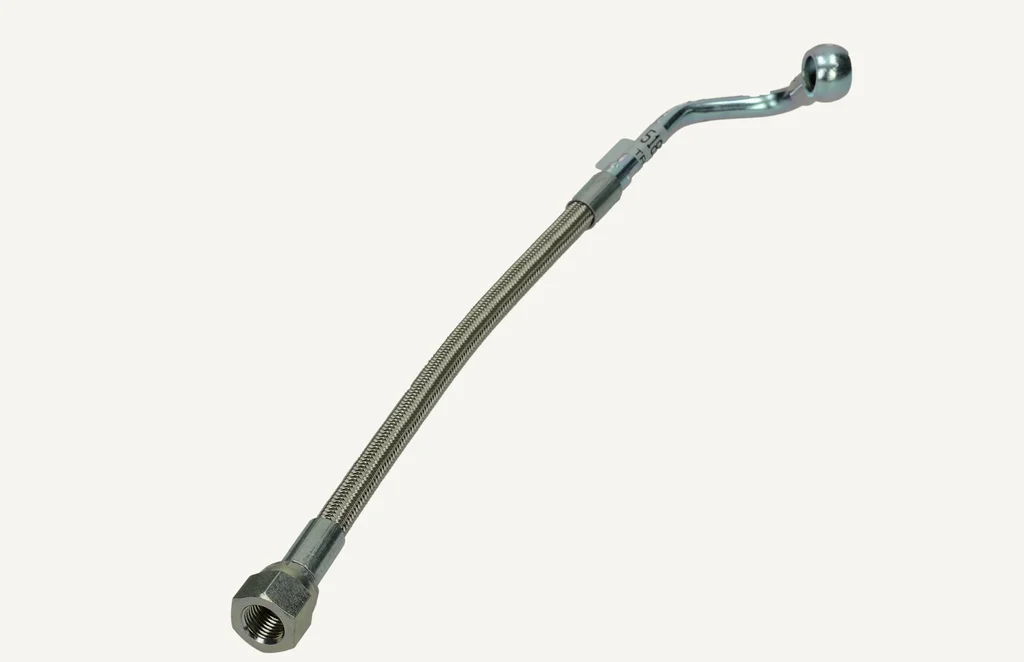 [1008459] Hydraulic Oil Hose Steel Braided / Teflon 325mm