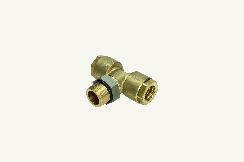 Connector T Compressed air M22x1.5mm Voss