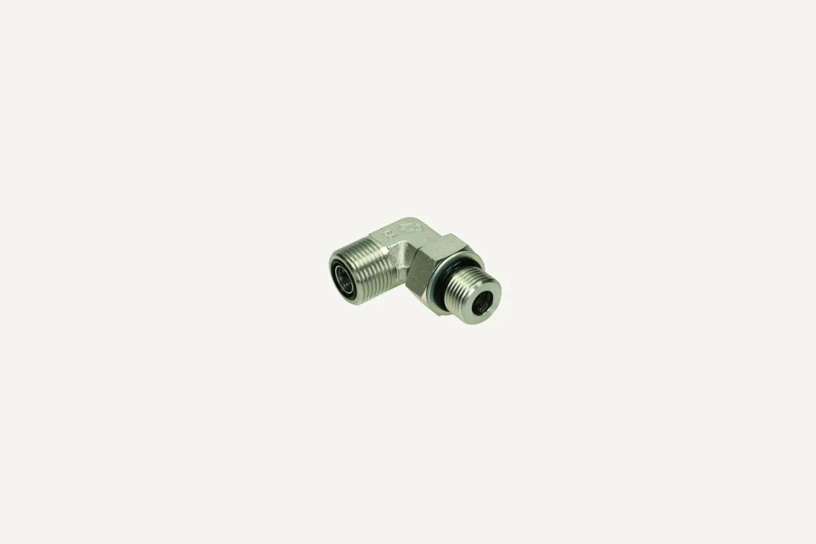 Elbow Fitting 13/16''-18 ORFS x M18 x 1.5 ORB