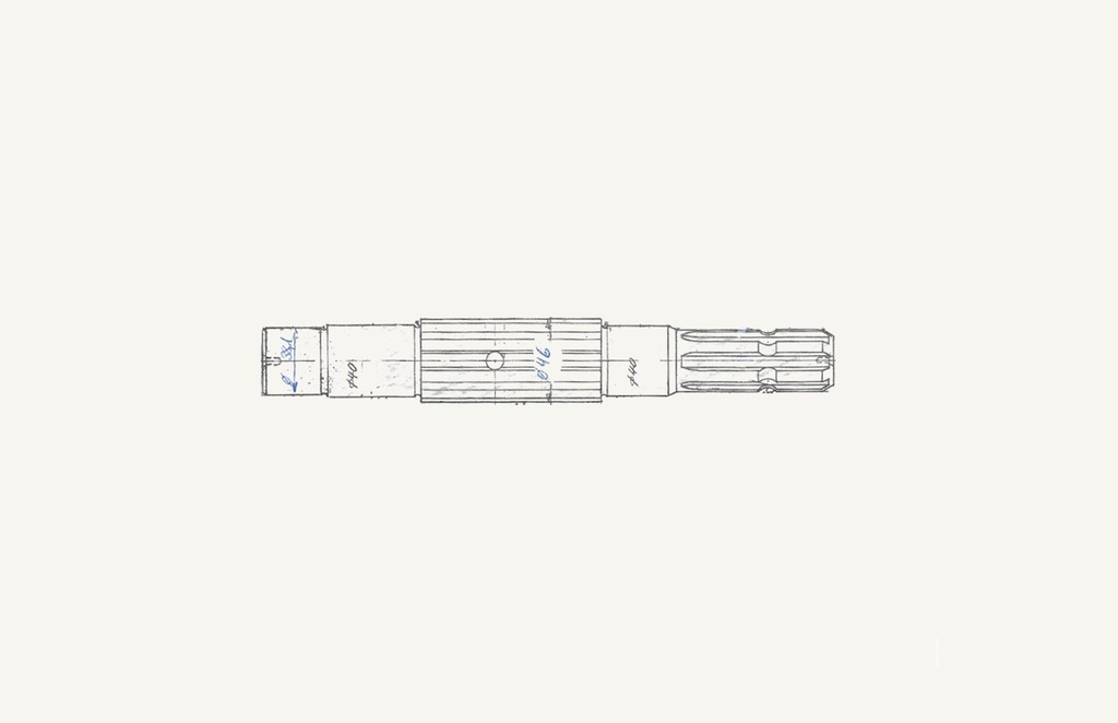 Zapfwellenstummel Köpfli 330mm