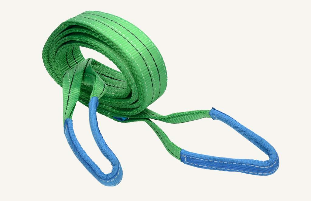 Trunk strap LT 20kN green 60x3000mm