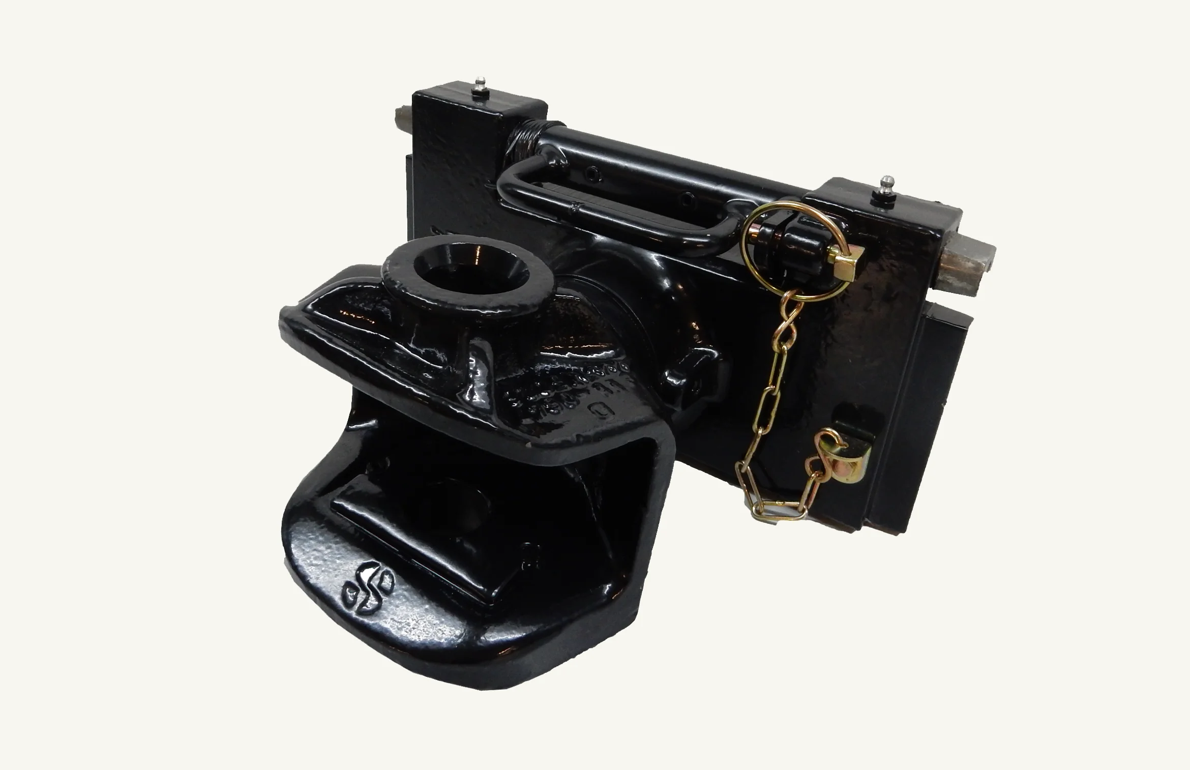 [1011809] Anhängekupplung drehbar Sauermann 320mm 32mm Stecknagel