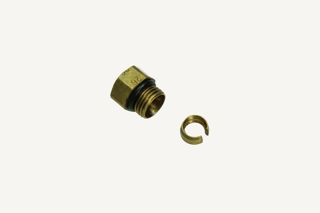 Connection nipple boost pressure M10x1.0 Used