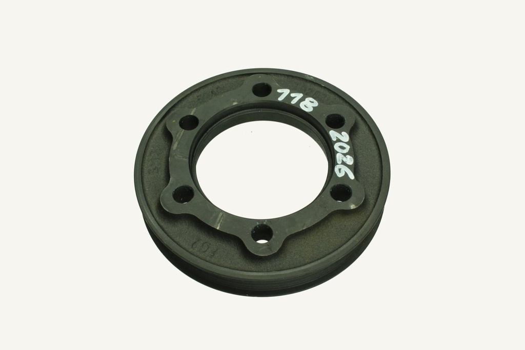 Ribbed belt pulley 143.40mm (Occasion)