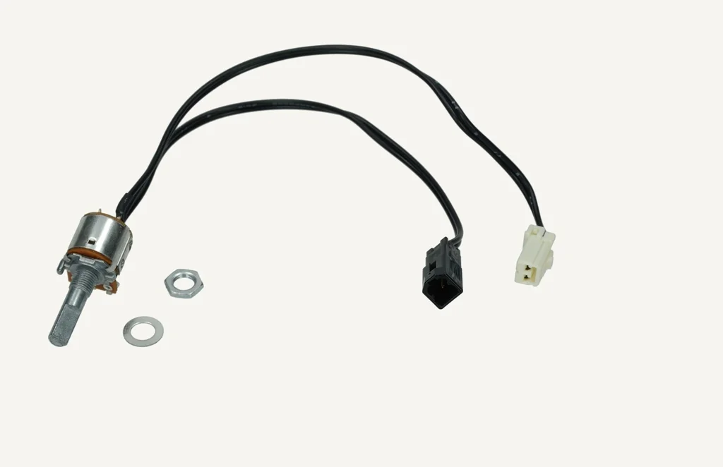 [1001254] Potentiomètre passage climatisation avec 2 câble
