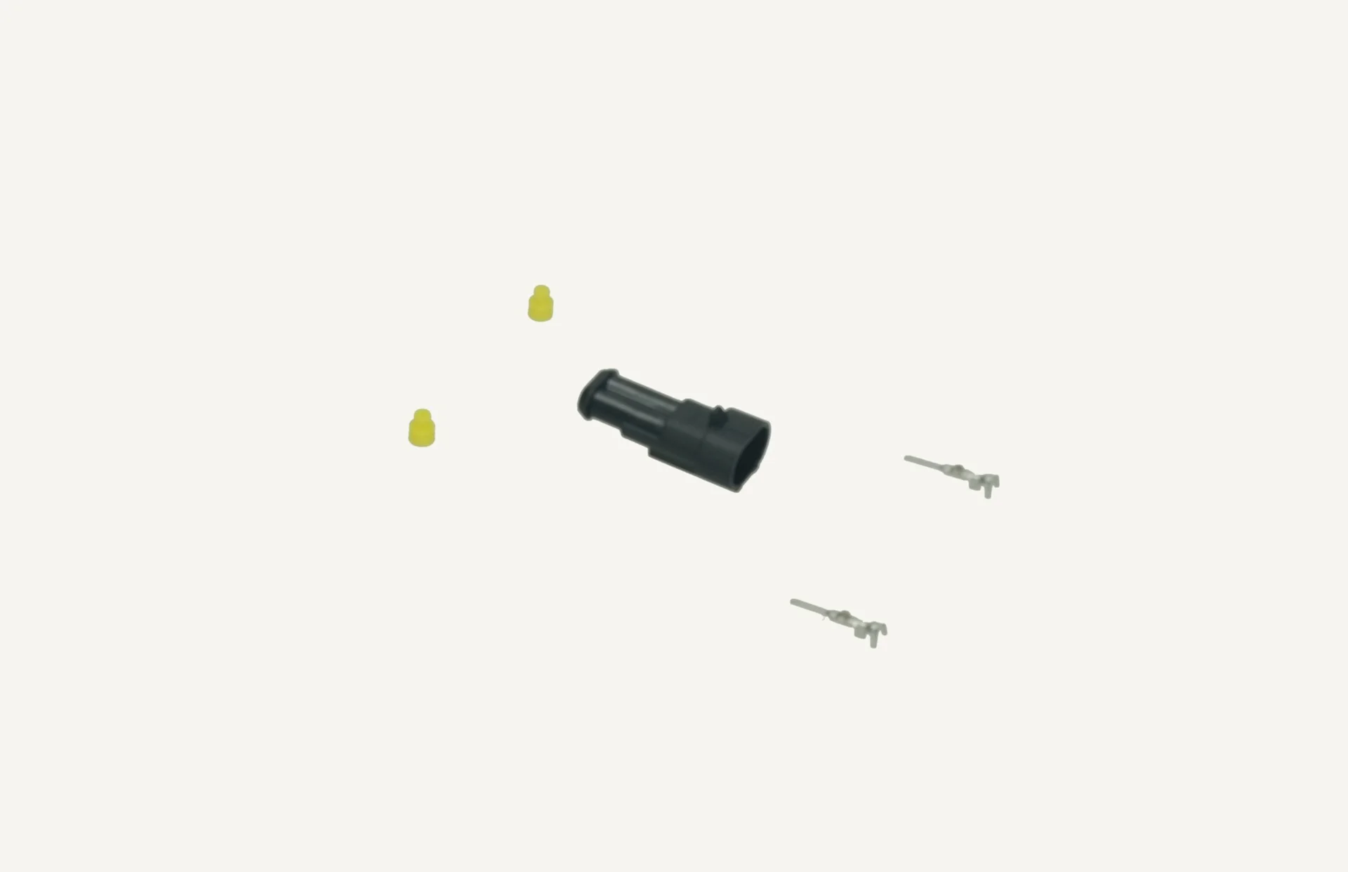 [1053740] Plug Kit complete AMP 2 Pin Female