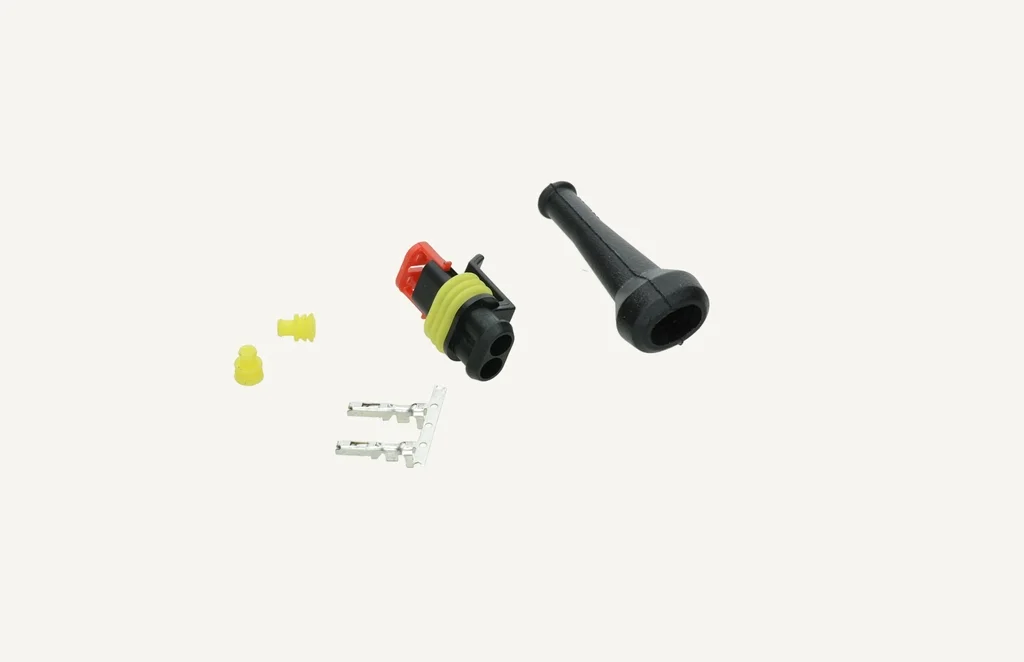 [1012227] Kit bouchon complet AMP 2 Pin Male