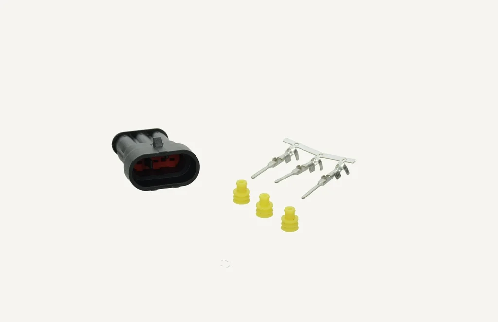 [1053741] Kit bouchon complet AMP 3 Pin Female