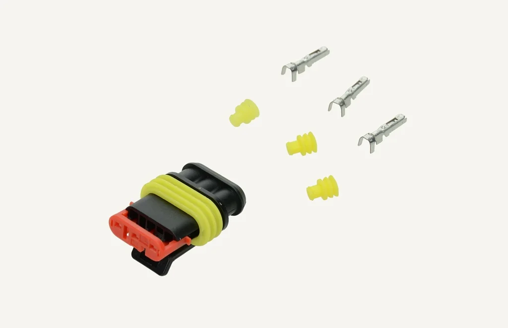 [1053738] Steckersatz komplett AMP 3 Pin Male