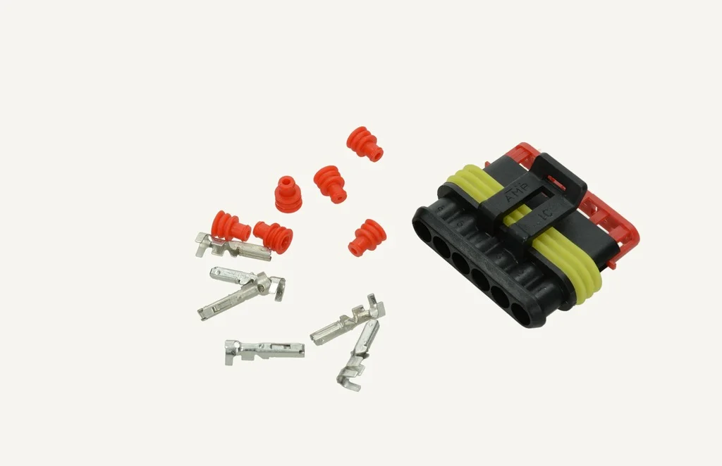 [1053746] Kit bouchon complet AMP 6 Pin Male