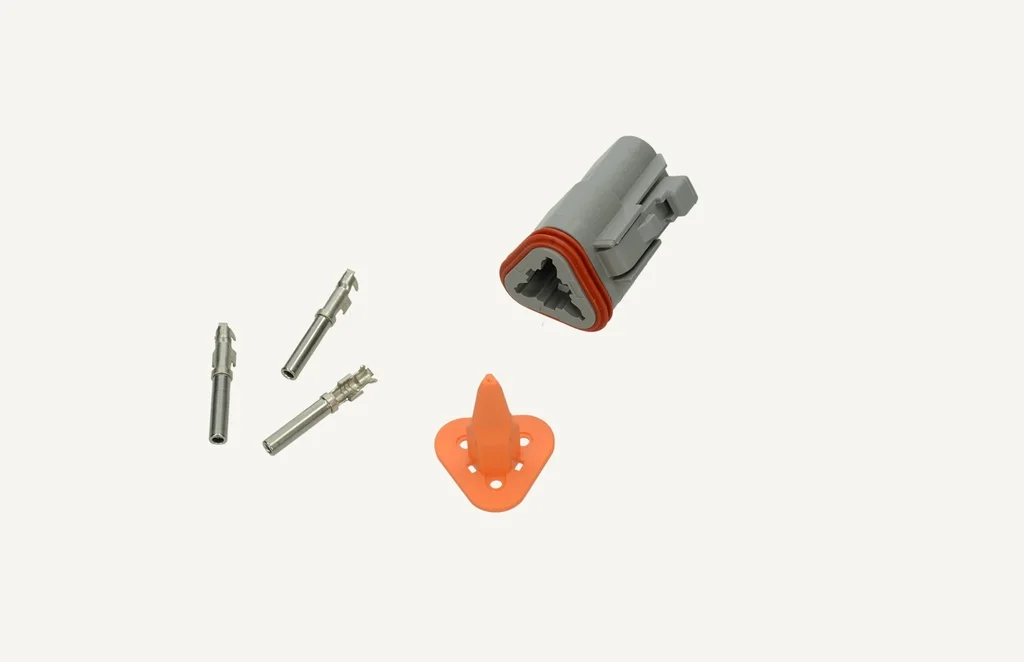 [1053751] Plug Kit complete German 3 Pin Male