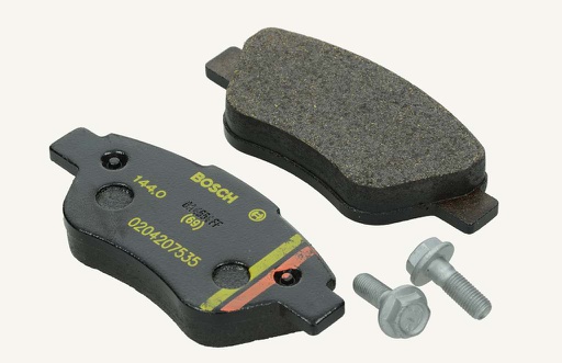 [1013499] Brake pad pair 123mm (Bosch caliper)
