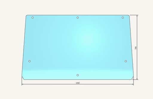 [1015341] Frontscheibe 6 L 770x1322mm