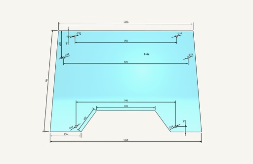 [1015406] Windscreen MK630