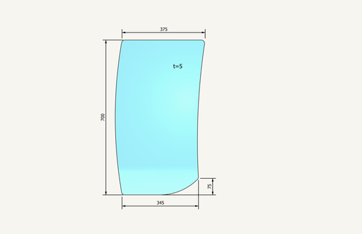 [1060815] Wheel sight glass right glued