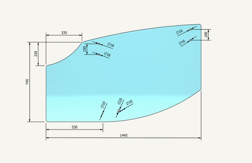 [1062727] Türglas links/rechts KS324