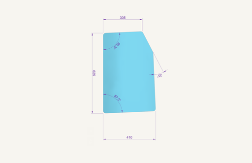 [1063537] Wheel sight glass left