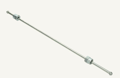 [1004694] Conduite d'injection droite M12x12 2x6x450mm