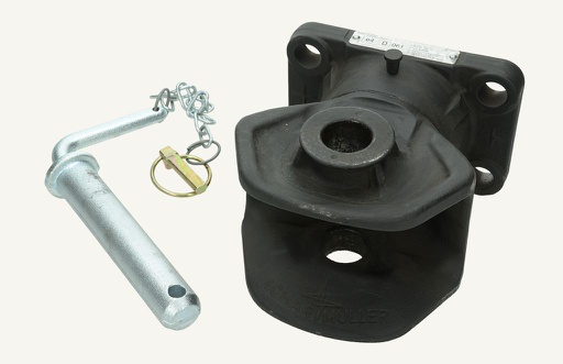 [1017008] Trailer coupling 32mm 80x140 M20