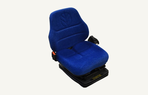 [1065100] Siège conducteur Cobo à suspension pneumatique Tissu Ceinture Interrupteur de siège