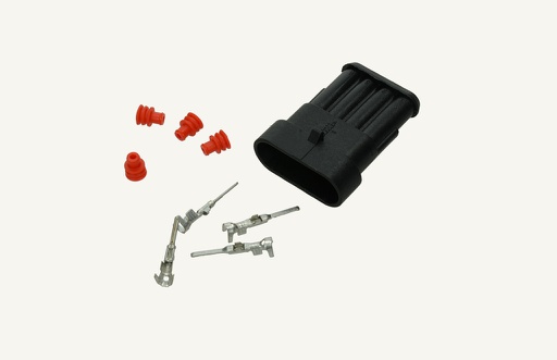 [1053743] Steckersatz komplett AMP 4 Pin Female