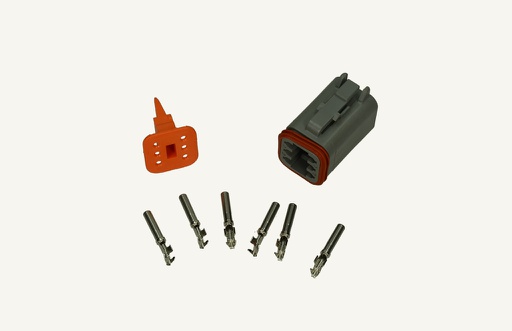 [1072084] Steckersatz Deutsch 6 Pin