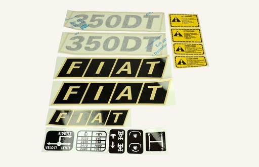 [1003883] Typenklebersatz Fiat 350DT