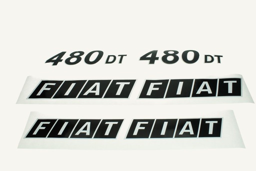 [1003890] Kit d'autocollants de type Fiat 480DT