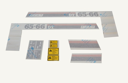 [1003914] Kit d'autocollants de type Fiat 65-66DT