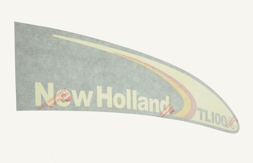 [1010725] Autocollant de type New Holland TL100A droite