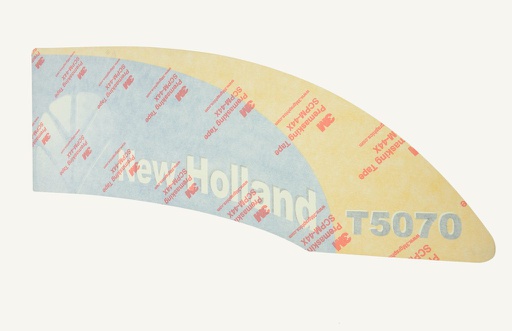 [1014633] Autocollant de type droit New Holland T5070