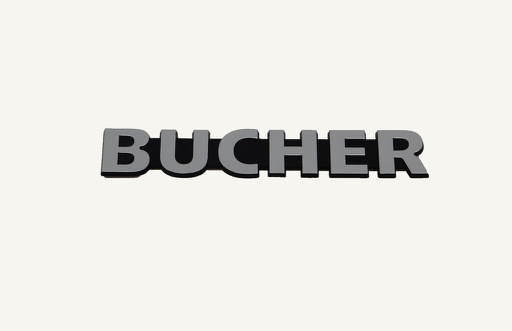 [1016264] Klebeschild Bucher 25x150mm