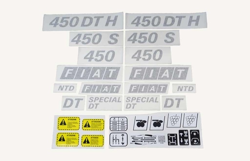 [1016661] Kit d'autocollants de type Fiat 450