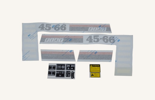 [1016662] Kit d'autocollants de type Fiat 45-66 DT