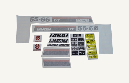 [1016819] Jeu d'autocollants de type Fiat 55-66DT
