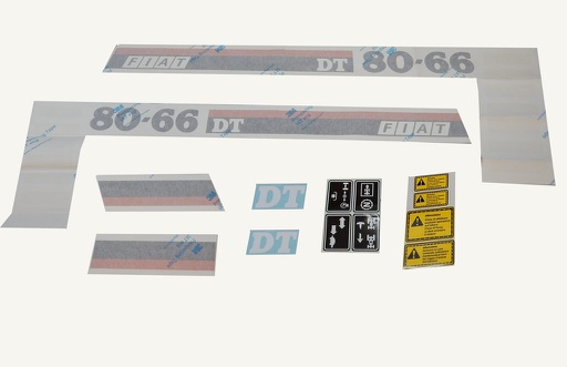 [1016896] Type sticker set Fiat 80-66DT
