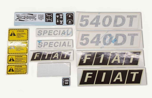 [1068754] Typenklebersatz Fiat 540 Special