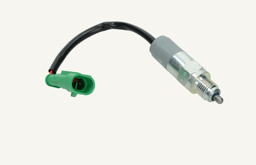 [1014413] Commutateur d'état gris AMP avec connecteur vert M14x1.5mm