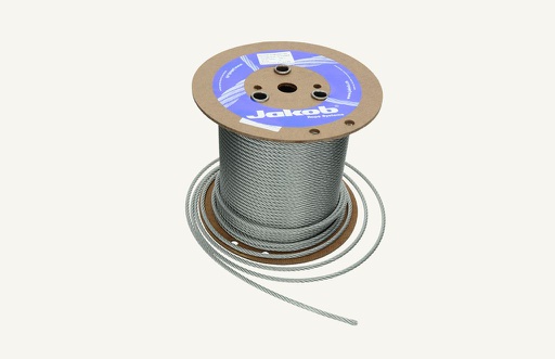 [1058528] Câble métallique 6mm x 100m galvanisé