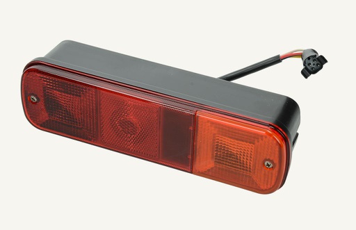 [1013884] Rear light complete 3 lamps