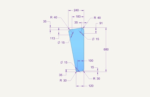 [1080768] Wheel sight glass 230x660mm