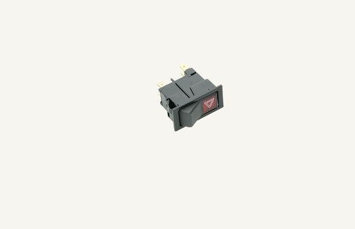 [1009006] Hazard warning switch 22x44mm 2 Pin