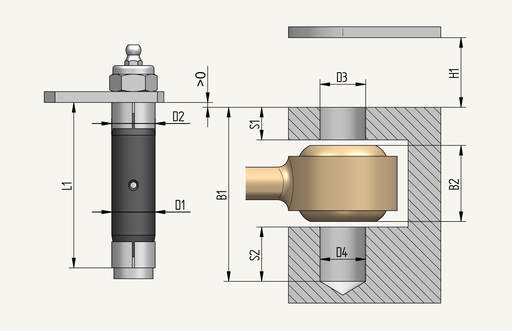 [1076396] Extenderbolt D45x75sH45L