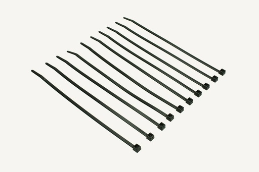 [1081431] Cable ties black kit 10 pieces